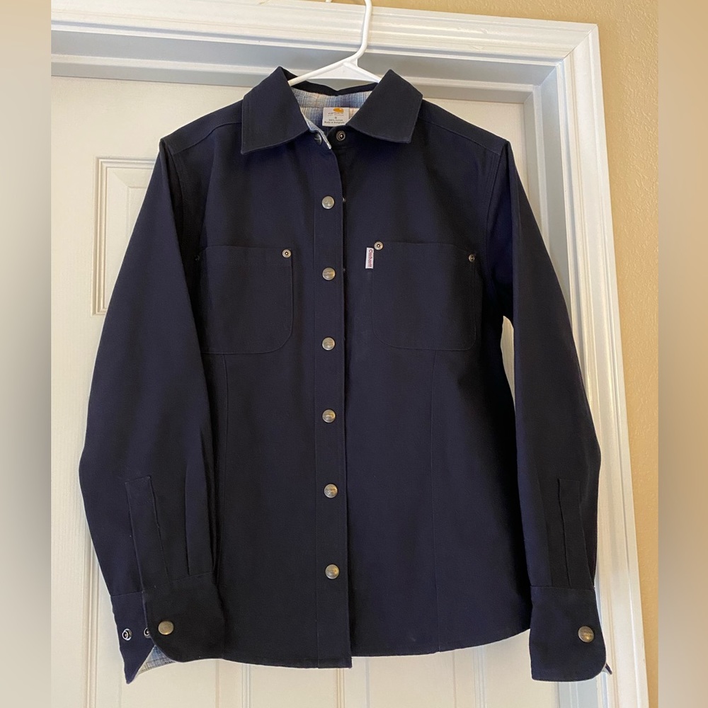 Carhartt Jackets: Women's Flannel Lined Shirt Jacket